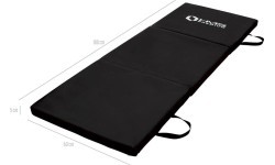 Salokāms vingrošanas matracis MGS02 1800x600 mm, melns, HMS Premium