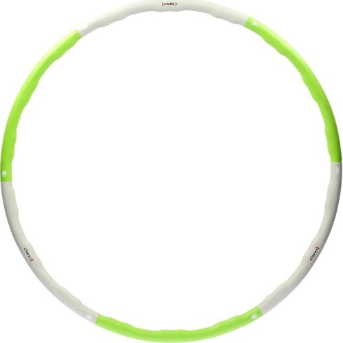 Hula Hoop riņķis HMS HHP003, zaļi pelēks, 100 cm