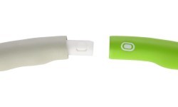 Hula Hoop riņķis HMS HHP003, zaļi pelēks, 100 cm