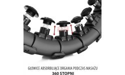 HHW01 HULA HOOP BLACK WITH WEIGHT HMS