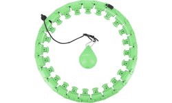 HHW01 HULA HOOP GREEN WITH WEIGHT HMS