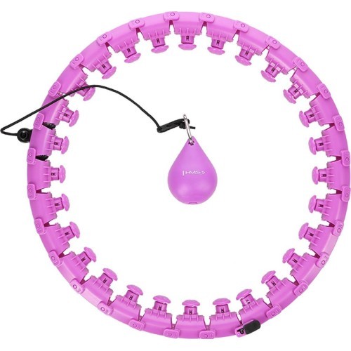 Violeta hula stīpa ar svaru HHW12 Plus Size HMS