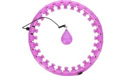 Violeta hula stīpa ar svaru HHW12 Plus Size HMS