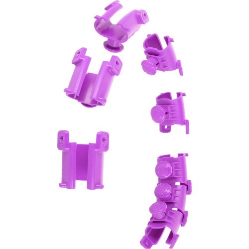 HHW12 PLUS SIZE VIOLET HULA HOOP WITH WEIGHT HMS