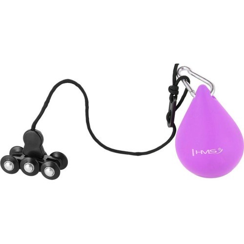 Violeta hula stīpa ar svaru HHW12 Plus Size HMS