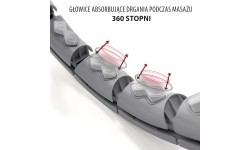 Melns vingrošanas riņķis ar svaru un skaitītāju HHW06 HMS