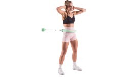 Зеленый хулахуп с утяжелителем и счетчиком HHW06 HMS