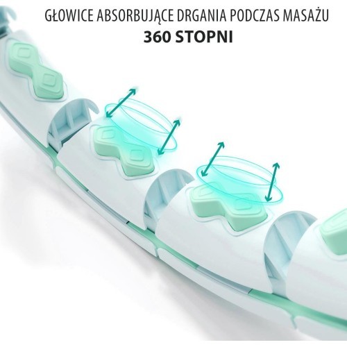 Zaļš hula riņķis ar svaru un skaitītāju HHW06 HMS