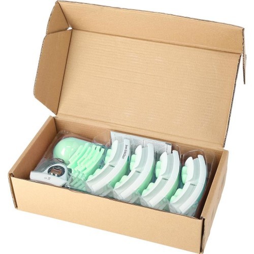 HHW06 GREEN HULA HOOP WITH WEIGHT + COUNTER HMS