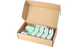 HHW06 GREEN HULA HOOP WITH WEIGHT + COUNTER HMS