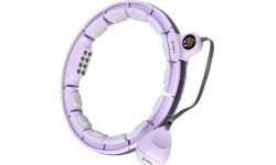 HHM13 HULA HOOP VIOLET MAGNETIC WITH WEIGHT + COUNTER HMS