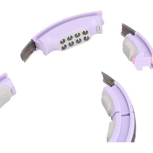 HHM13 HULA HOOP VIOLET MAGNETIC WITH WEIGHT + COUNTER HMS
