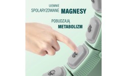 Magnētiskais vingrošanas riņķis HHM14 HMS ar svaru un skaitītāju, zaļš