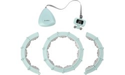 HHM14 HULA HOOP GREEN MAGNETIC WITH WEIGHT + COUNTER HMS