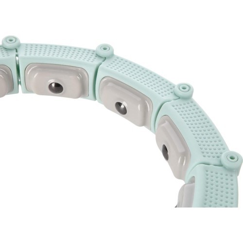 HHM14 HULA HOOP GREEN MAGNETIC WITH WEIGHT + COUNTER HMS