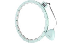 HHM14 HULA HOOP GREEN MAGNETIC WITH WEIGHT + COUNTER HMS