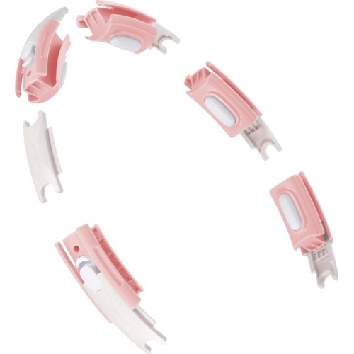 HHM15 HULA HOOP PINK MAGNETIC WITH WEIGHT + COUNTER HMS