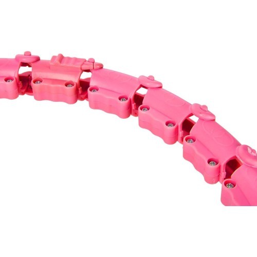 OHA02 HULA HOP PINK WITH WEIGHT ONE FITNESS