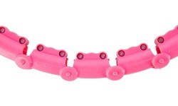 OHA02 HULA HOP PINK WITH WEIGHT ONE FITNESS