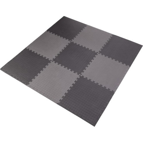 Multipack Puzzle Mat For Gym Equipment HMS Premium MP12, Dark Gray