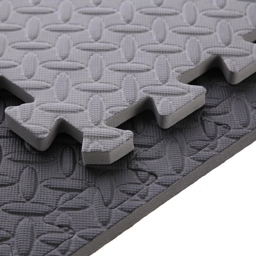 Multipack Puzzle Mat For Gym Equipment HMS Premium MP12, Dark Gray