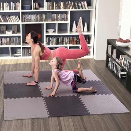 MP12 MULTIPACK PUZZLE MAT FOR GYM EQUIPMENT (9PCS)HMS PREMIUM