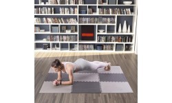 MP12 MULTIPACK PUZZLE MAT FOR GYM EQUIPMENT (9PCS)HMS PREMIUM
