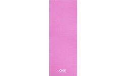 Коврик для йоги YM01 розовый ONE FITNESS