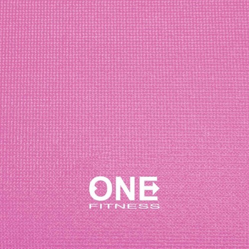 YM01 YOGA MAT (pink) ONE FITNESS
