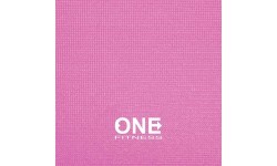 YM01 YOGA MAT (pink) ONE FITNESS