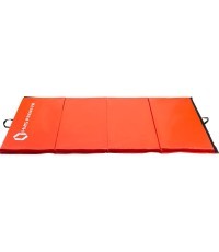 Gymnastic Foldable Mattress HMS Premium MGS01, 2400x1200mm, Red
