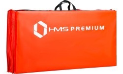 Salokāms vingrošanas paklājs HMS Premium MGS01, 2400 x 1200 mm, sarkans