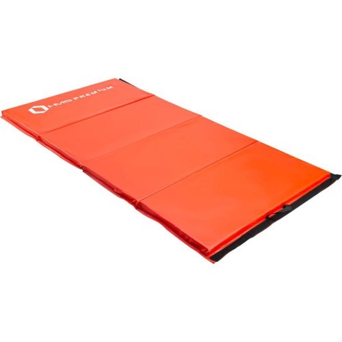 Gymnastic Foldable Mattress HMS Premium MGS01, 2400x1200mm, Red