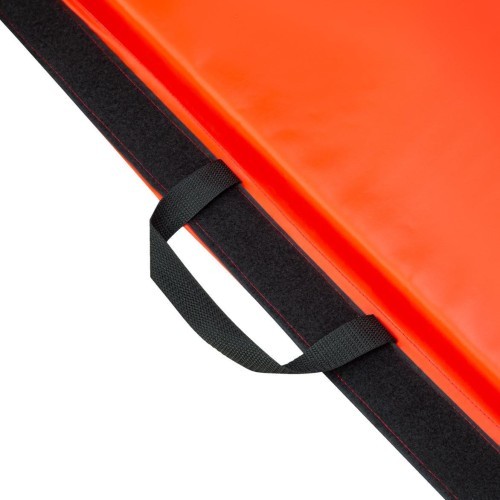 Gymnastic Foldable Mattress HMS Premium MGS01, 2400x1200mm, Red