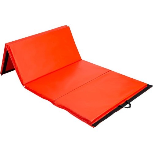 Gymnastic Foldable Mattress HMS Premium MGS01, 2400x1200mm, Red