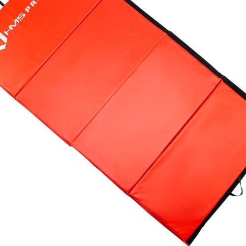 Salokāms vingrošanas paklājs HMS Premium MGS01, 2400 x 1200 mm, sarkans
