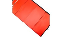 Salokāms vingrošanas paklājs HMS Premium MGS01, 2400 x 1200 mm, sarkans