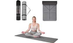 YM10 YOGA MAT TPE GRAY HMS