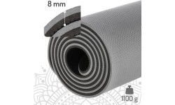 YM10 YOGA MAT TPE GRAY HMS