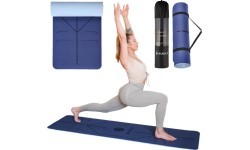 YM10 YOGA MAT TPE DARK BLUE HMS