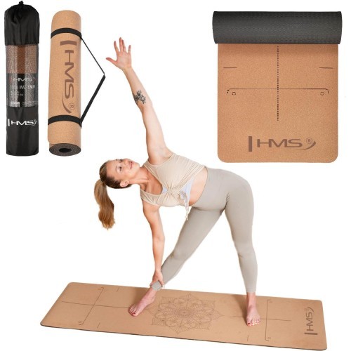 YM11 YOGA MAT TPE CORK  HMS
