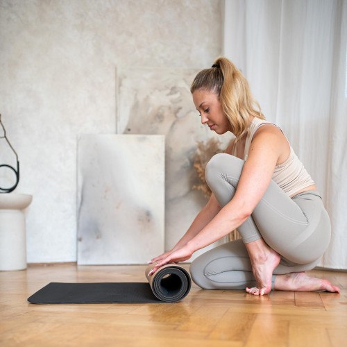 YM11 YOGA MAT TPE CORK  HMS