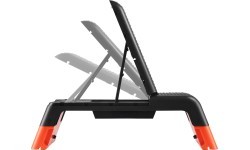 AS009 PRO ADJUSTABLE AEROBIC STEP WITH BENCH FUNCTION COMMERCIAL HMS