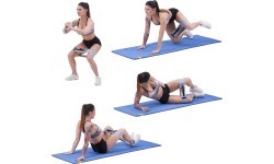 Regulējama treniņu gumija HB010 One Fitness