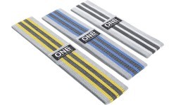 3 vienā vingrošanas gumiju komplekts HB001 ONE FITNESS