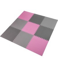 Защитный мат One Fitness MP-10, 60 x 60 x 1 см, 9 шт.
