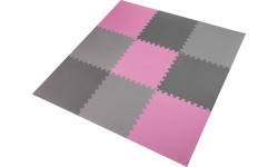 Защитный мат One Fitness MP-10, 60 x 60 x 1 см, 9 шт.