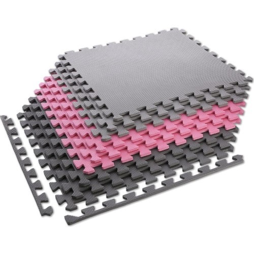 Защитный мат One Fitness MP-10, 60 x 60 x 1 см, 9 шт.