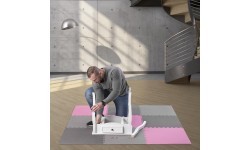 Aizsargpaklājs One Fitness MP-10, 60 x 60 x 1 cm, 9 gab.