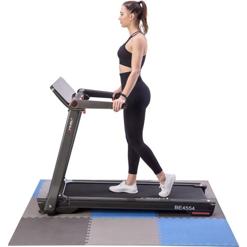 Aizsargpaklājs One Fitness MP-10, pelēkzils, 60x60x1 cm, 9 gab.
